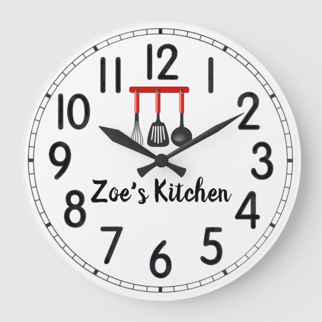 Zoe's Kitchen Grande horloge (Recto)
