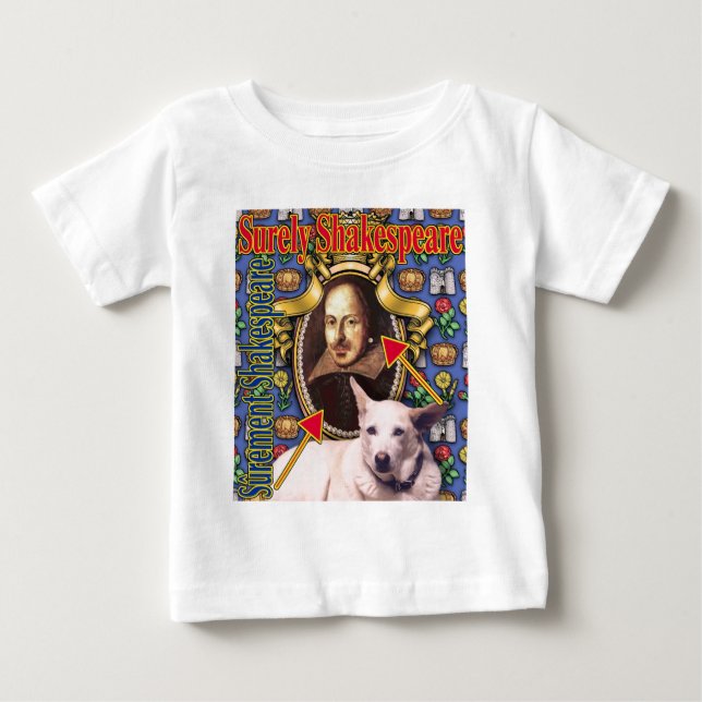 ZoeSPEAK - Sicher Shakespeare Baby T-shirt (Vorderseite)