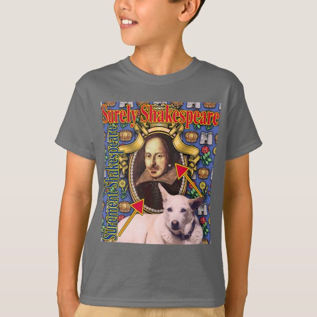 ZoeSPEAK - Sûrement Shakespeare T-shirt Toddler (Devant)