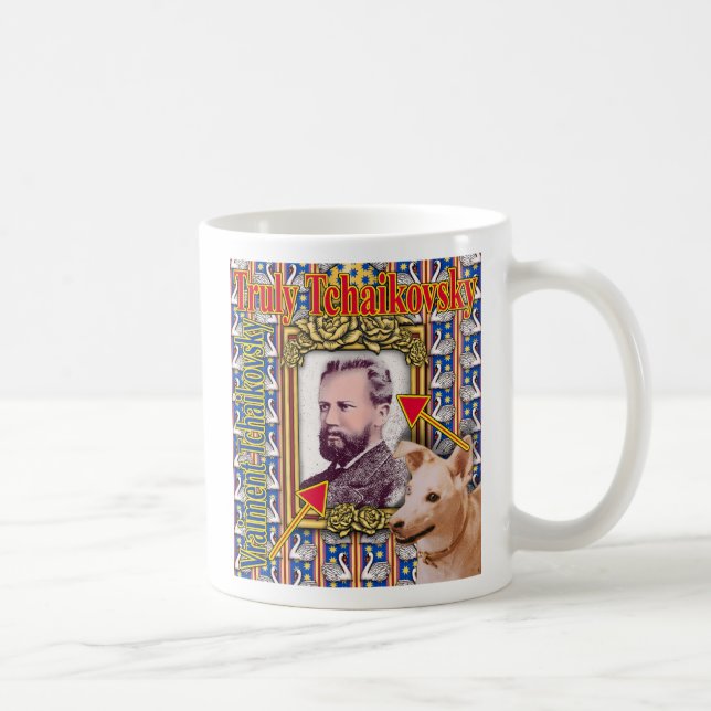 ZoeSPEAK - wirklich Tchaikovsky Kaffeetasse (Rechts)