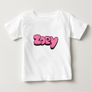 Zoey Pink Drawstring Bag Baby T-shirt
