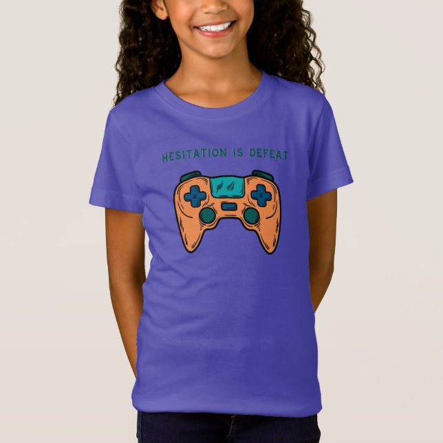 Zögerlichkeit ist Niederlage T-Shirt (Vorderseite)