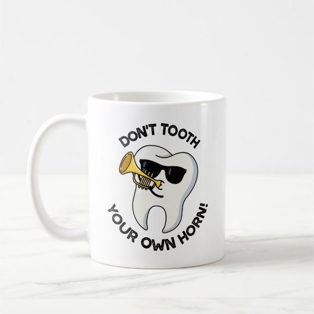 Zögert eure eigenen Horn-Funny-Zahnstocher nicht a Kaffeetasse (Links)