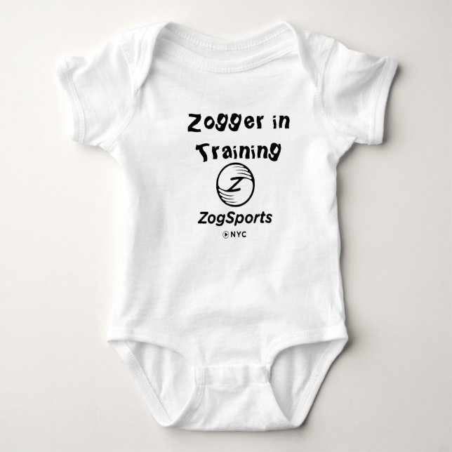 Zogger im Trainings-Säuglings-Einteiler Baby Strampler (Vorderseite)