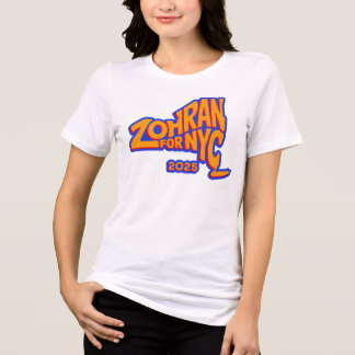 Zohran 2025 New York Kampagne-Shirt Tri-Blend Shirt
