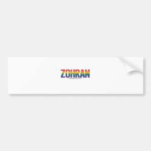 Zohran Bürgermeister von NYC LGBTQ USA Demokrat Autoaufkleber