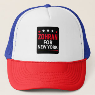 Zohran für New York - kühne politische Unterstützu Truckerkappe