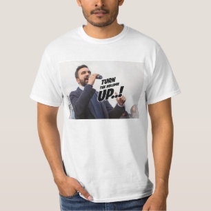 Zohran Mamdani - Erhöhen Sie die Lautstärke T-Shirt