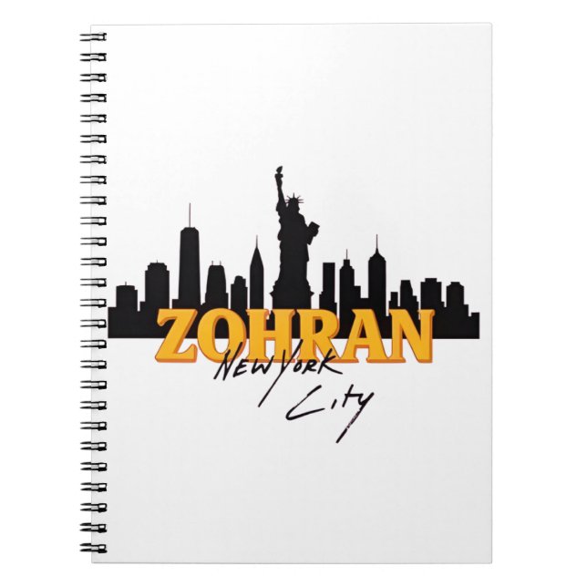 Zohran Mamdani for Mayor NYC Democratic Notizblock (Vorderseite)