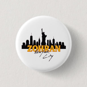 Zohran Mamdani für Bürgermeister NYC Demokratisch Button