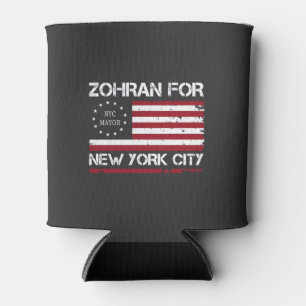 Zohran Mamdani für Bürgermeister von NYC mit US-Fl Dosenkühler