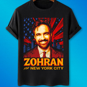 Zohran Mamdani für New York Bürgermeister 2025 T-Shirt