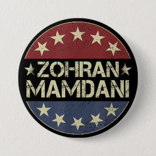 Zohran Mamdani Für NYC Bürgermeister Merch Zohran Button
