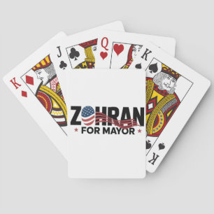 Zohran Mamdani NYC Bürgermeister Kandidat USA Spielkarten