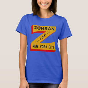 Zohran Mamdani NYC Bürgermeister-Shirt, 2025 Kampa T-Shirt