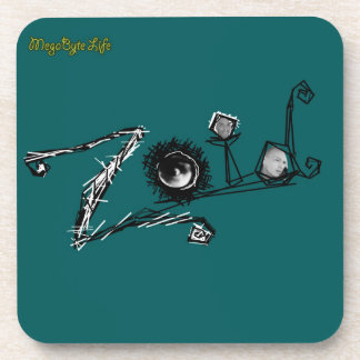 Zoid - Mega- Byte-Leben-Untersetzer (Set von 6) Untersetzer