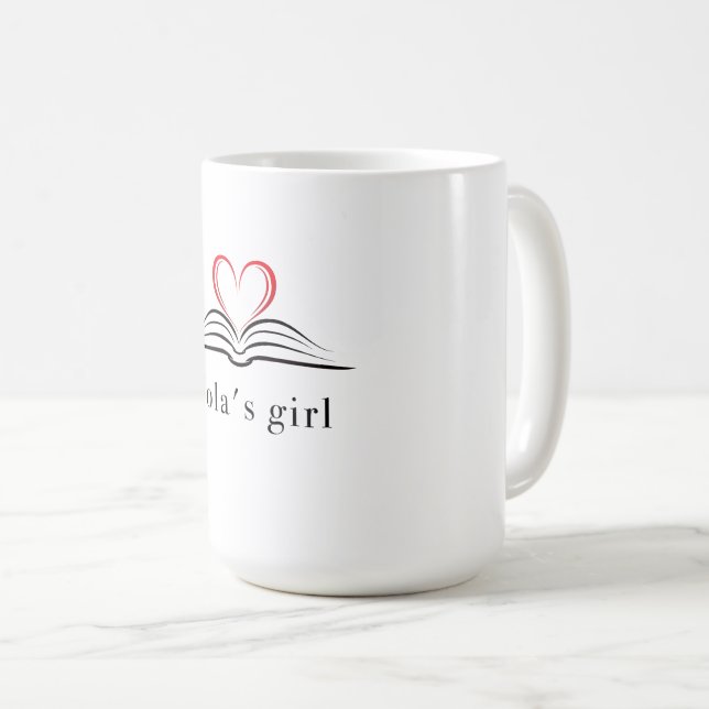 Zolas Girl-Tasse Kaffeetasse (VorderseiteRechts)
