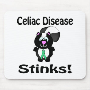 Zöliakie stinkt Skunk-Bewusstseins-Design Mousepad