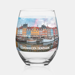 Zoll-Kopenhagen Dänemark Weinglas Ohne Stiel