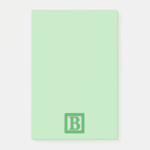 Zoll-Notizblock der Baby-Holztype-B 4x6 Post-it Klebezettel