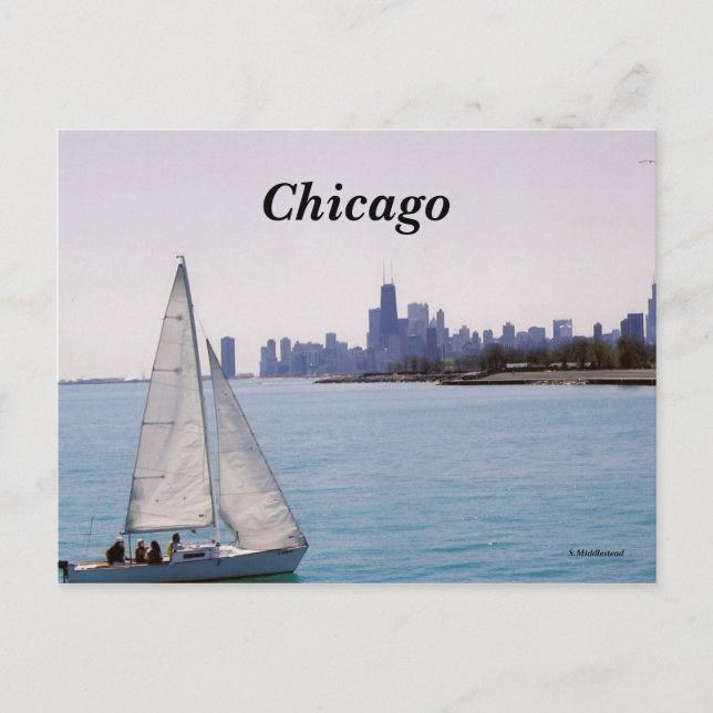 Zollamtliche Postwagen Postkarte (Vorderseite)