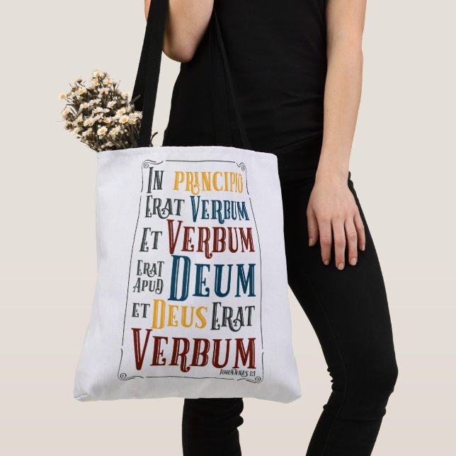 ZOLLBAR IN Principio Erat Verbum Tasche (Von Nahem)