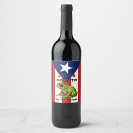 ZOLLBARE COQUITO-Labels Weinetikett
