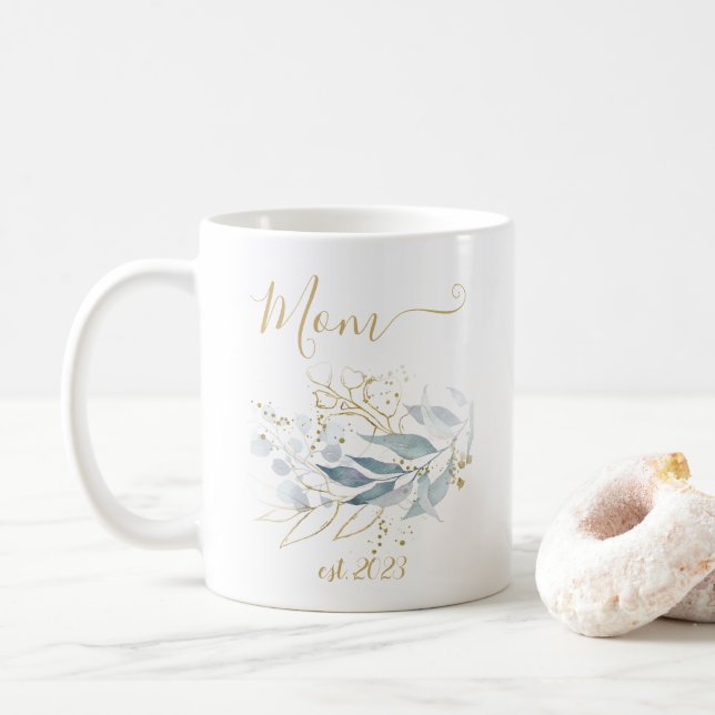 ZOLLBARE Mama - Erstmalige Mama Kaffeetasse (Mit Donut)