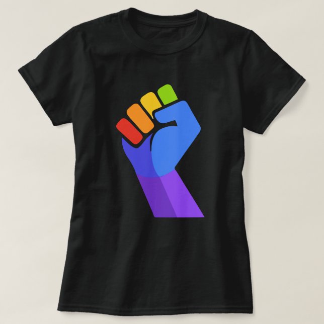 ZOLLBARER RAINBOUR ERSTER GAY PRIDE T-Shirt (Design vorne)