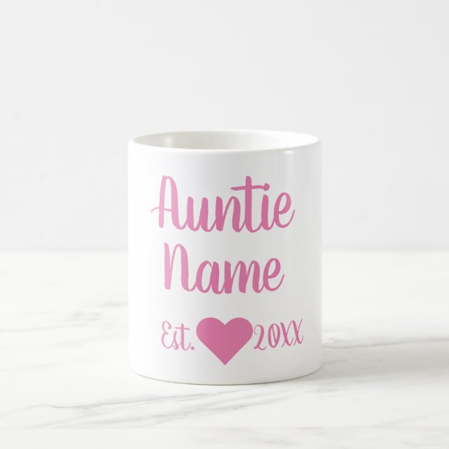 Zollfahnder etablierte rosa Tasse (Mittel)