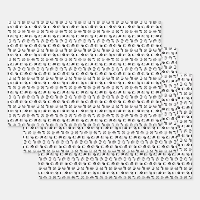 ZOLLFARBE GESCHENKPAPIER SET (Set)