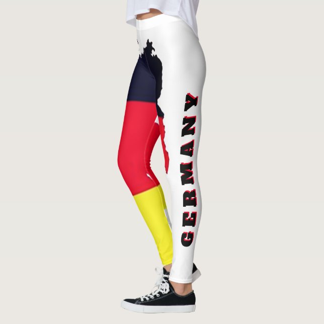 Zollgebiet Deutschland, Flagge Deutschlands | DDR- Leggings (Links)