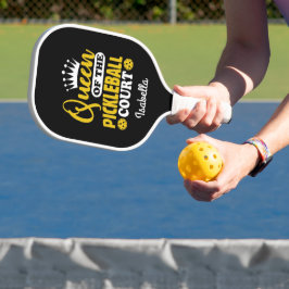 Zollkönigin des Pickleball Court Schläger