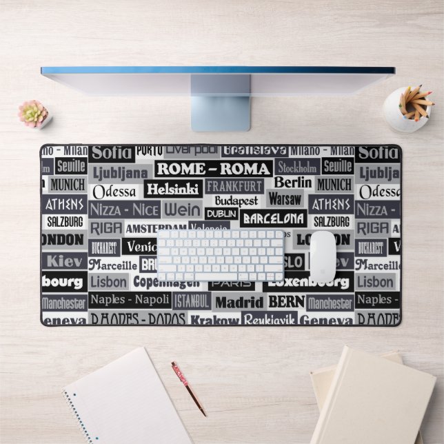 Zollmousepad für Reisende Schreibtischunterlage (Büro 1)