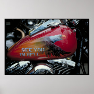 Zollpflichtiger Kraftstofftank South Dakota Poster
