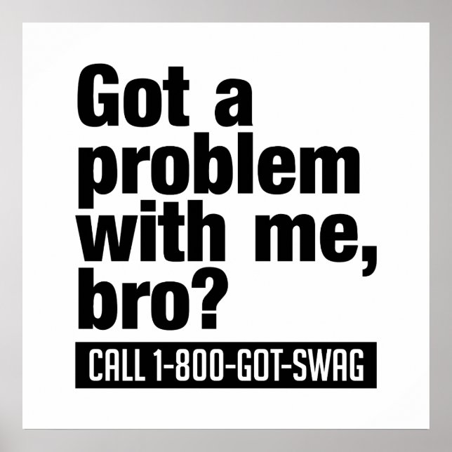 Zollposter der SWAG Poster (Vorne)
