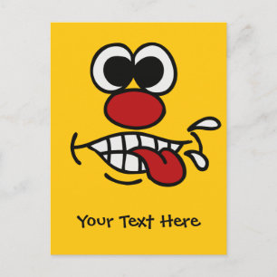 Zollpostkarten aus der "Funny Face" Postkarte