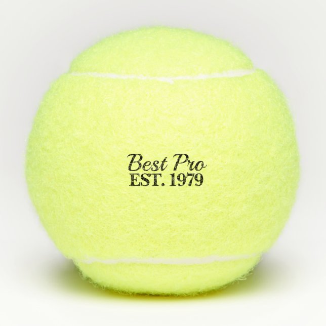 Zollrechtlich festgelegt tennisbälle (Vorderseite)