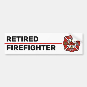 ZOLLREFERENZIERTER Feuerwehrmann-Autoaufkleber Autoaufkleber