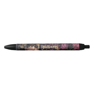 Zollstift mit Blume Kugelschreiber