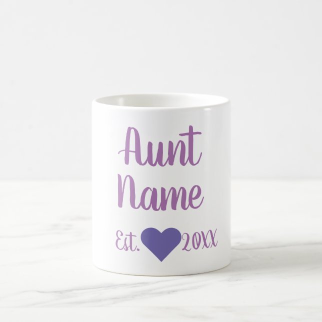 Zolltarif etablierte Lila Tasse (Mittel)