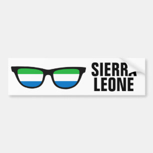 Zolltarif für Sierra Leone Shades Autoaufkleber