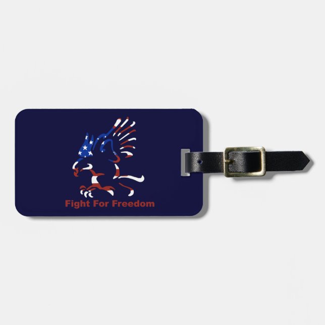 Zolltariflicher Kampf für den Freiheitsstraßenmark Gepäckanhänger (Vorderseite horizontal)