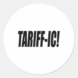 Zolltariflicher Trump Zolltariflicher Fairer Hande Runder Aufkleber