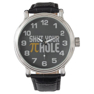 Zolluhren "Pie (pi) Hole" Armbanduhr
