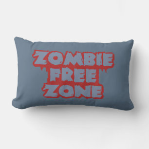 Zollwerfer-Kissen für Zombie Free Zone Lendenkissen
