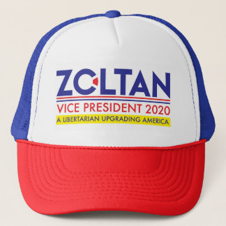 Zoltan Istvan VP 2020 Truckerkappe