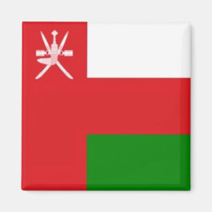 zOM001 Omani FLAG of Oman, Kühlschrank Magnet