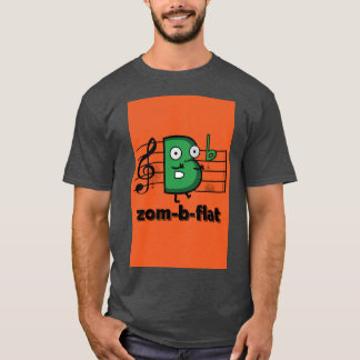 Zom-B-flat Halloween-T - Shirt