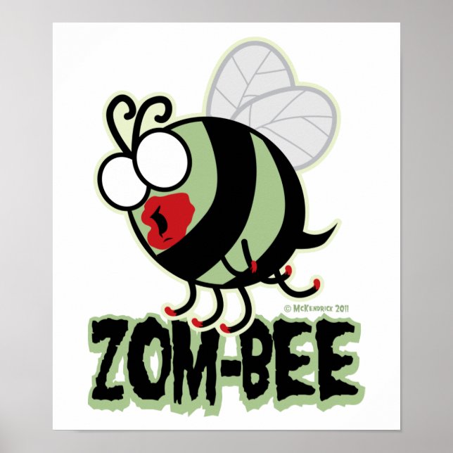 Zom-Bee Poster (Vorne)
